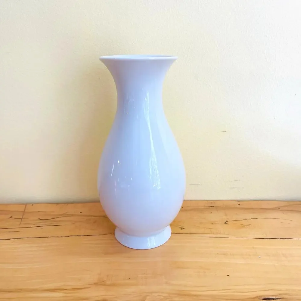 Vtg Mid-Century Trumpet Fürstenberg Siegfried Möller Vase Germany Minimalist